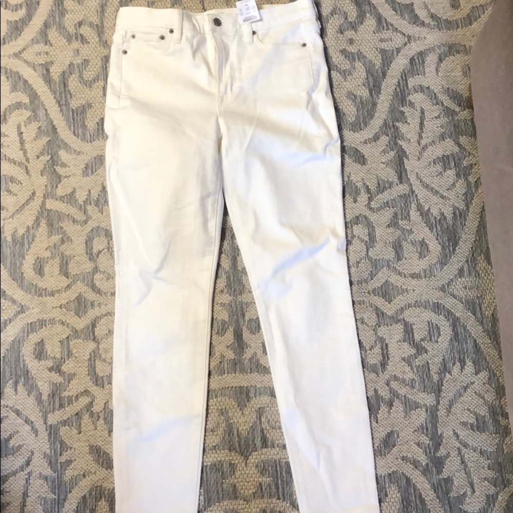 NWT Woman’s Jcrew Factory white denim size 29